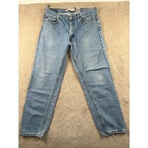 Levi's 550 Jeans Mens 38x32 Medium Wash Blue Denim Cotton‎ Stretch Relaxed Fit